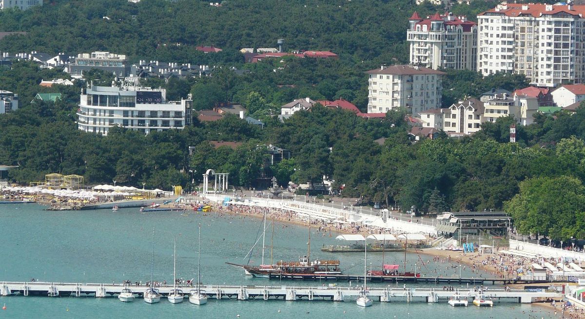 Пляж Лермонтовский Геленджик 2022