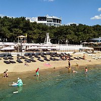 Геленджик - Пляж отеля Приморье 2022