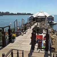 Геленджик - Пляж отеля Приморье 2022