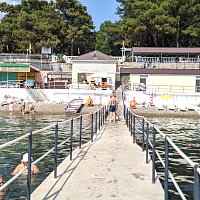 Геленджик Пляж сан. им. Ломоносова 2022