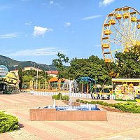 Геленджик пляж санатория Солнечный берег 2022