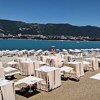 Геленджик - Пляж Сады морей 2022