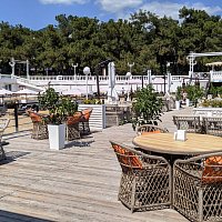 Геленджик - Пляж отеля Приморье 2022