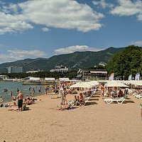 Геленджик - пляж Спортивный 2022