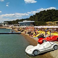 Геленджик - пляж Саламандра 2022