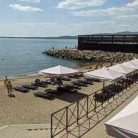 Геленджик - Пляж отеля Приморье 2022