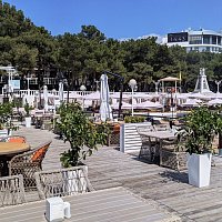 Геленджик - Пляж отеля Приморье 2022