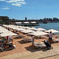 Геленджик - пляж Лермонтовский 2022