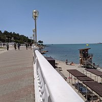 Геленджик - Пляж ДОЛ Нива 2022